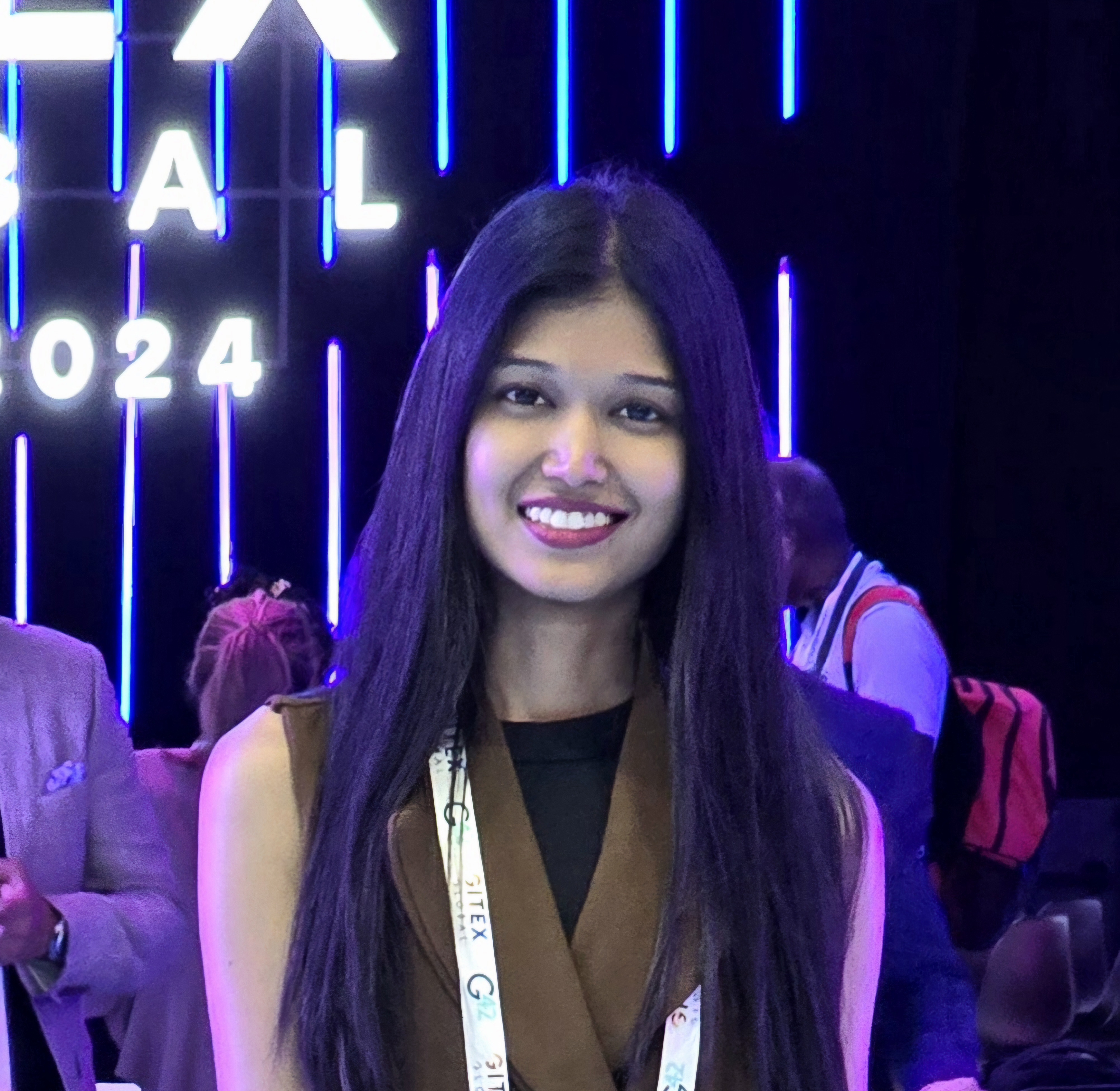 Pratiksha at GITEX